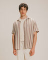 Camisa Relaxed Rayas,ROSA PALIDO